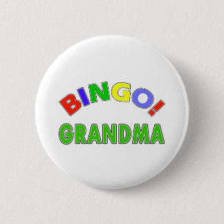 Badge Rond 5 Cm Grand-maman de bingo-test
