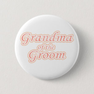 Badge Rond 5 Cm Grand-maman de fantaisie de marié