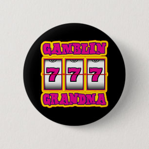 BADGE ROND 5 CM GRAND-MAMAN DE GAMBLIN