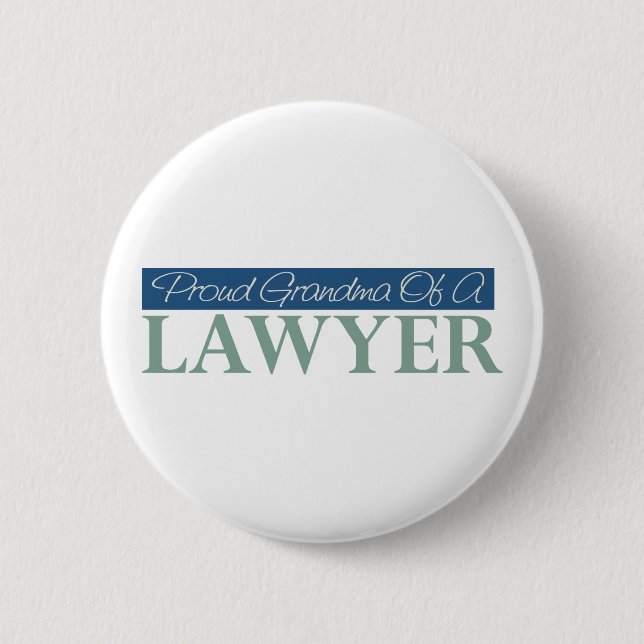 Badge Rond 5 Cm Grand-maman fière d'un avocat (Devant)