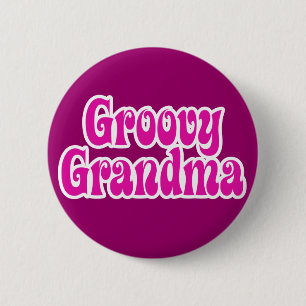 Badge Rond 5 Cm Grand-mère