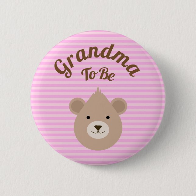 Badge Rond 5 Cm Grand-mère (Devant)