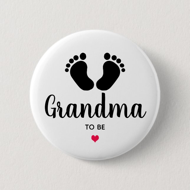 Badge Rond 5 Cm Grand-mère (Devant)