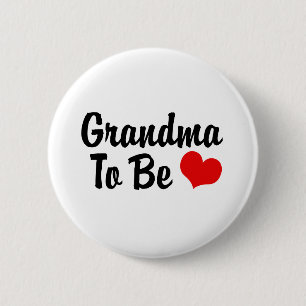 Badge Rond 5 Cm Grand-mère