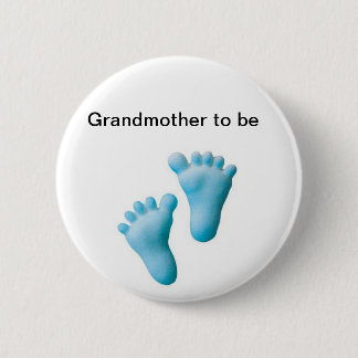 Badge Rond 5 Cm Grand-mère à être