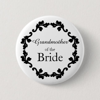 Badge Rond 5 Cm Grand-mère de la mariée