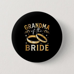 Badge Rond 5 Cm Grand-mère de la mariée grand-mère Mariage et E
