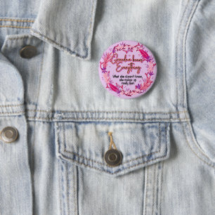 Badge Rond 5 Cm Grand-mère sait tout