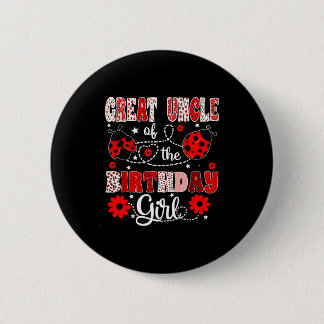 Badge Rond 5 Cm Grand-oncle de la filleuse de l'anniversaire - coc
