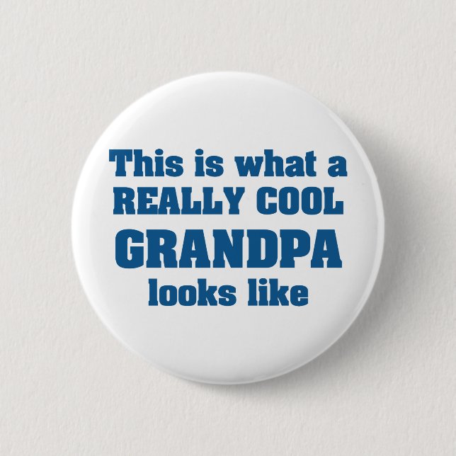 Badge Rond 5 Cm Grand-papa (Devant)