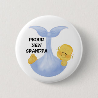Badge Rond 5 Cm Grand-papa fier de bébé