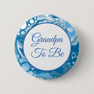 Badge Rond 5 Cm Grand-père Bouton Baby shower du garçon