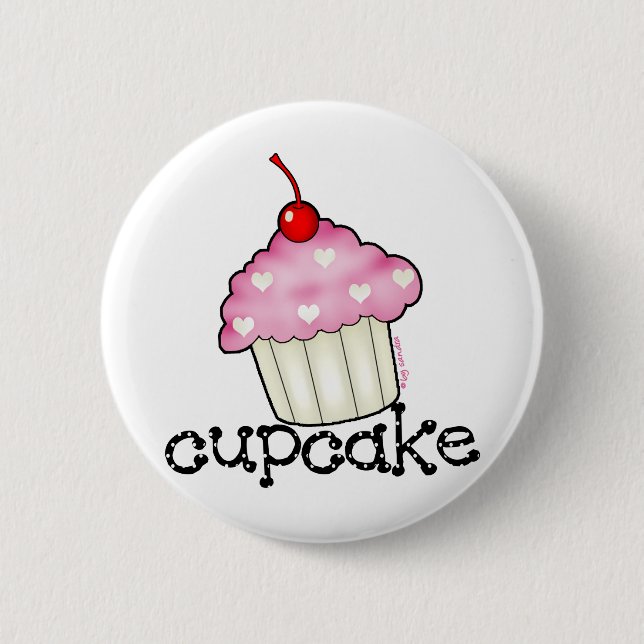 Badge Rond 5 Cm Grand petit gâteau (Devant)