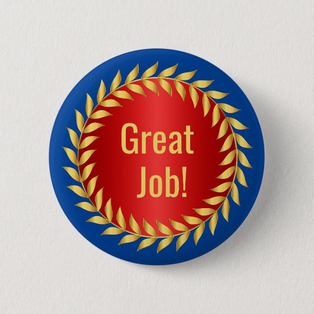 Badge Rond 5 Cm Grand Prix Motivation de l'emploi (Devant)