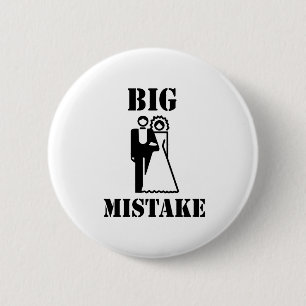 Badge Rond 5 Cm GRAND T-shirts d'ERREUR