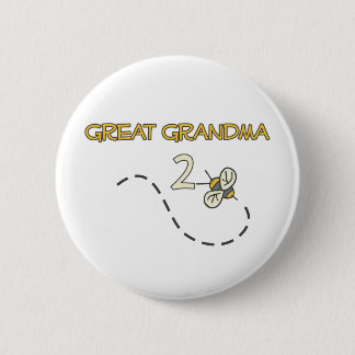 Badge Rond 5 Cm Grande abeille de la grand-maman 2