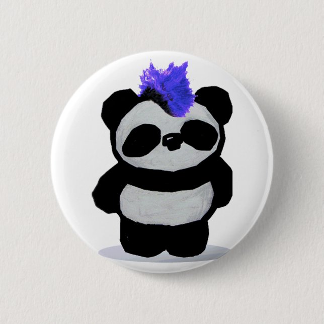 Badge Rond 5 Cm Grande édition 2010 de panda (Devant)