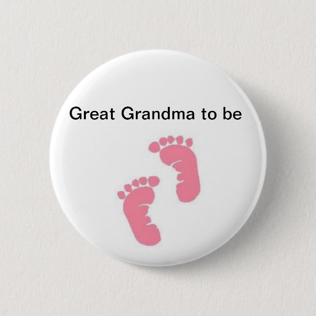 Badge Rond 5 Cm Grande grand-maman à être (Devant)