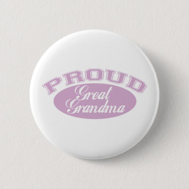 Badge Rond 5 Cm Grande grand-maman fière (Devant)