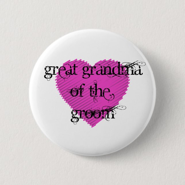 Badge Rond 5 Cm Grande grand-mère de la chambre (Devant)
