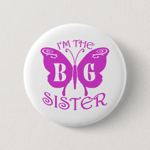 Badge Rond 5 Cm Grande soeur
