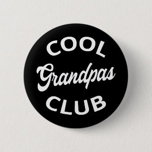Badge Rond 5 Cm Grandpas Club cool I