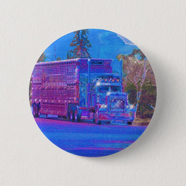 Badge Rond 5 Cm GRANDS CAMIONS et CAMIONS d'INSTALLATION pour des  (Devant)