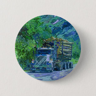 Badge Rond 5 Cm GRANDS CAMIONS et CAMIONS d'INSTALLATION pour des