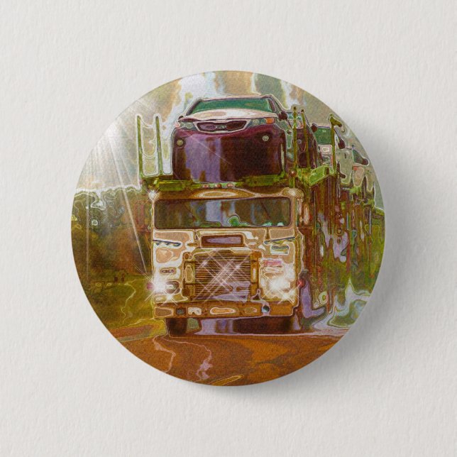 Badge Rond 5 Cm GRANDS CAMIONS et CAMIONS d'INSTALLATION pour des  (Devant)