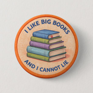 Badge Rond 5 Cm Grands Livres