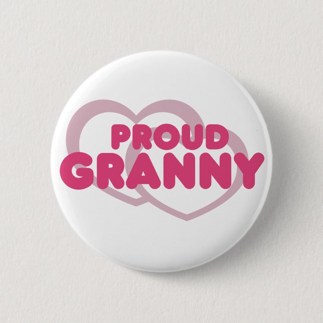 Badge Rond 5 Cm Granny (Devant)