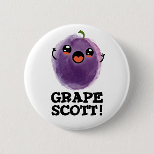 Badge Rond 5 Cm Graphe Scott Funny Fruit Graphe Pun