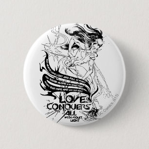 Badge Rond 5 Cm Graphique 5 de saphir d'étoile