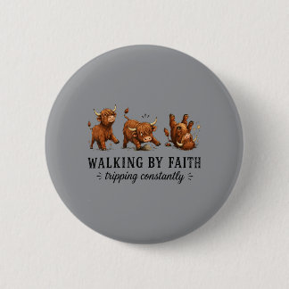 Badge Rond 5 Cm Graphique de marche