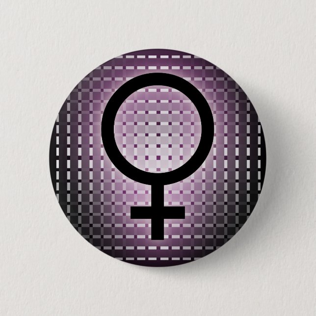 Badge Rond 5 Cm Graphique pour le jour des femmes (Devant)