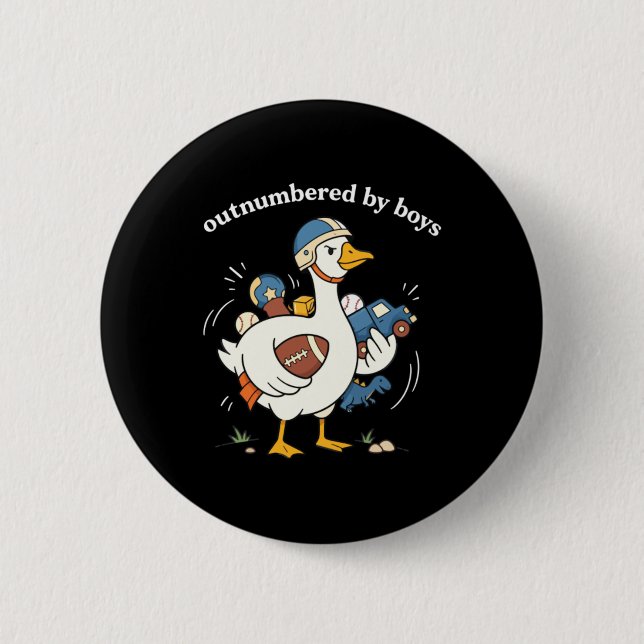 Badge Rond 5 Cm Graphique surclassé en nombre (Devant)