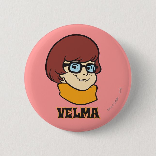 Badge Rond 5 Cm Graphique Velma Name (Devant)