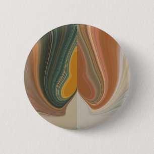 Badge Rond 5 Cm Graphiques abstraits rétro colorés de Matata stran