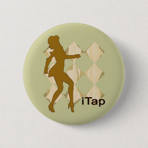 Badge Rond 5 Cm graphiques du gallon iPod d'iTap pour le robinet