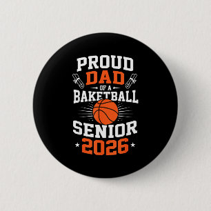 Badge Rond 5 Cm Graphisme Papa Fier Basket-ball Senior 2026