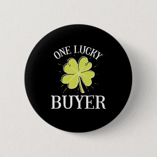 Badge Rond 5 Cm Graphisme pour l'acheteur de la Saint-Patrick un c