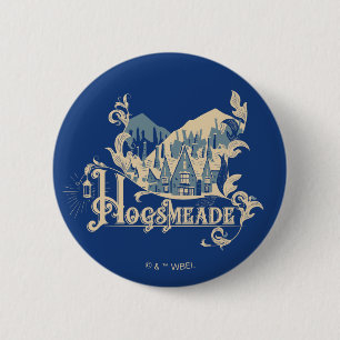 Badge Rond 5 Cm Graphisme Village Vintage HOGSMEADE™