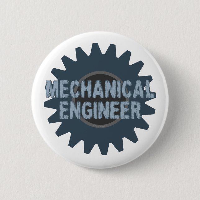 Badge Rond 5 Cm Gray Bleu Gray (Devant)