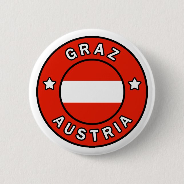Badge Rond 5 Cm Graz Autriche (Devant)