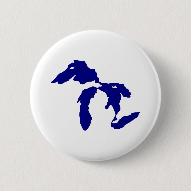 Badge Rond 5 Cm Great Lakes (Devant)