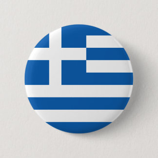 Badge Rond 5 Cm Grèce Flag GR