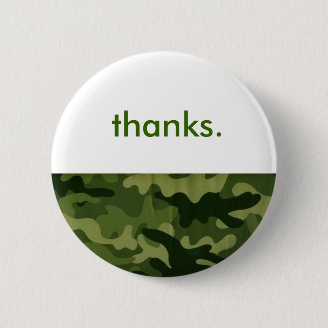Badge Rond 5 Cm green_camo, mercis (Devant)