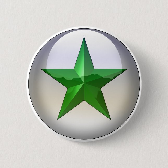 Badge Rond 5 Cm GreenStarJewel (Devant)