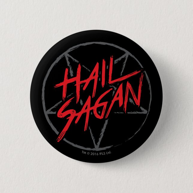 Badge Rond 5 Cm Grêle Sagan (Devant)