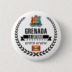 Badge Rond 5 Cm Grenade